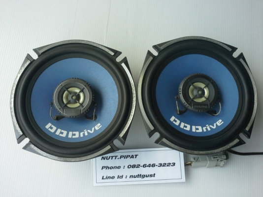 ลำโพง 6.5" Alpine DDDrive DDS-1728 แกนร่วมสองทาง