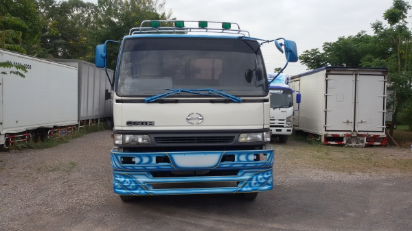 มัดจำแล้วคับโทษที่คับลูกค่าอู่ยสระแก้วคับขายรถ10ล้อฮีโน่พื้นเรียบต่อใหม่ รุ่นFL3 H195แรง. รถห้างแท้เครื่องHO7D  เครื่อ'งดี คัชชีสวย สภาพพร้อมใช้งานเลยครับ จัด700000