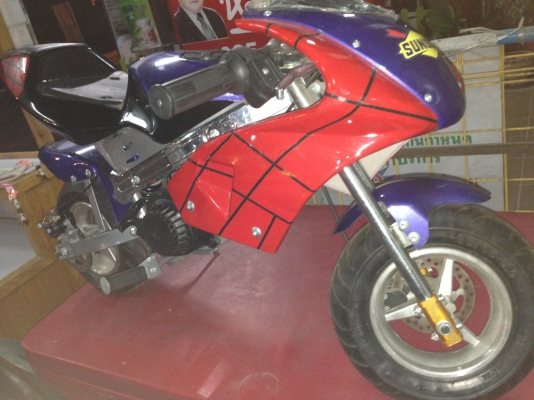 รถมอเตอร์ไซด์เล็กเครื่อง50CC 2 จังหวะ CDI รับนน.ได้ 70 kg.เร็ว 70 กม/ชม