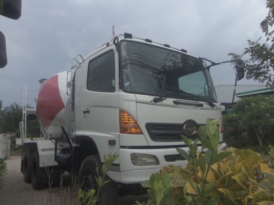 ขายรถHINO320  แรงม้า โม่ปูนสภาพสวย พร้อมใช้งาน สนใจติดต่อทดลองขับได้คะ