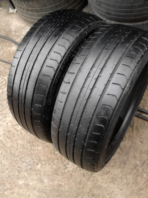 195/45R16 DUNLOP SP SPORT 2050 มี 2 เส้น ปี2012  TEL.081-427-3941