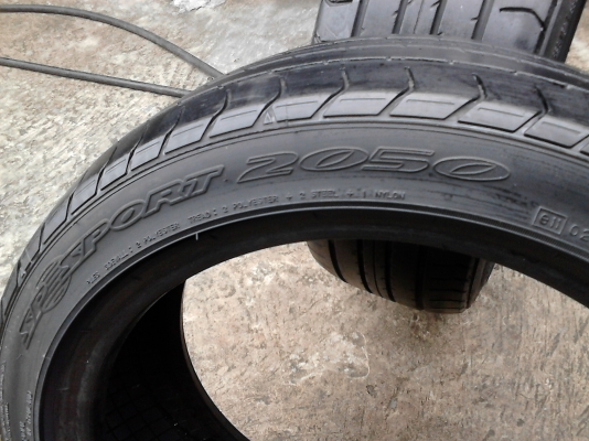 195/45R16 DUNLOP SP SPORT 2050 มี 2 เส้น ปี2012 TEL.081-427-3941 195/45R16 DUNLOP SP SPORT 2050 มี 2 เส้น ปี2012 TEL.081-427-3941