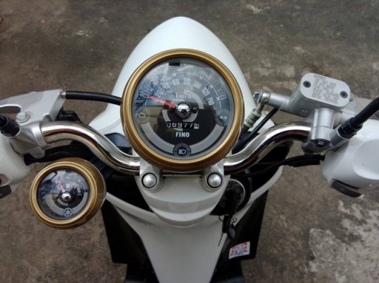 All New Fino FI ลายแฟชั่น รถ10เดือน รถปี57 สวยๆ ราคาถูกๆครับ