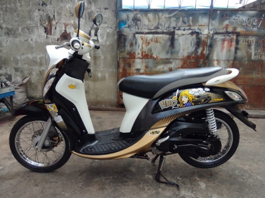 All New Fino FI ลายแฟชั่น รถ10เดือน รถปี57 สวยๆ ราคาถูกๆครับ