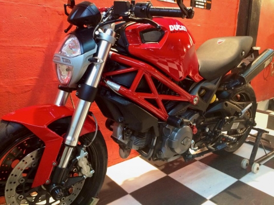 T&amp;T BIKE RAMA2 ขายราคาเพียง 289000฿DUCATI M795 ปี2012 รถ0เซอร์วิสเรียบร้อย วิ่งมา20000โล กุญแจแท้2ดอกคู่มือครบ