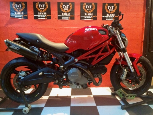 T&amp;T BIKE RAMA2 ขายราคาเพียง 289000฿DUCATI M795 ปี2012 รถ0เซอร์วิสเรียบร้อย วิ่งมา20000โล กุญแจแท้2ดอกคู่มือครบ