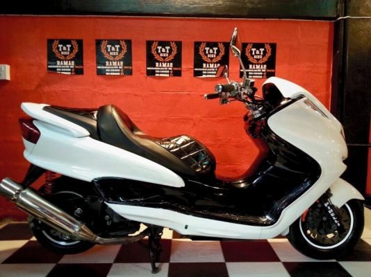 T&amp;T BIKE RAMA2 จัดให้ตามคำขอ69500฿YAMAHA MAJESTY 250 ปี2005 อินวอยแท้ ไมล์5ลูก