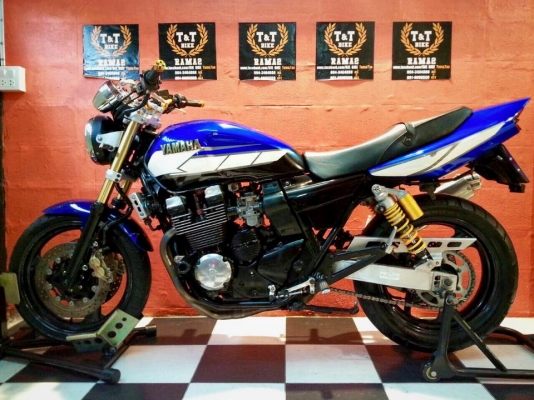 T&amp;T BIKE RAMA2 ยายด่วนๆเพียง 59500฿YAMAHA XJR400 ปี2000 โฉมนกแก้วแท้ๆ เอกสาร สำเนาทะเบียนแท้ ต่อภาษีพรบ.ได้ทุกปีไม่มีเล่มโอนไม่ได้ มีสำเนาหน้าเล่ม ภาษีหมด58