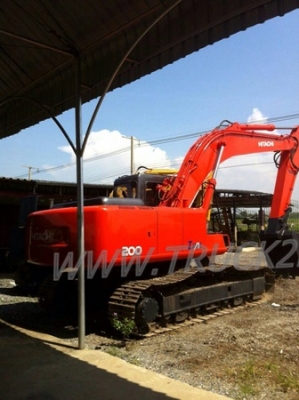 รถแบคโฮ ยี่ห้อ HITACHI มีเล่มทะเบียน ปีจดทะเบียน 2555 รุ่น EX200-3 รถแบคโฮ ยี่ห้อ HITACHI มีเล่มทะเบียน ปีจดทะเบียน 2555 รุ่น EX200-3