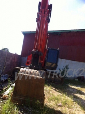 รถแบคโฮ ยี่ห้อ HITACHI มีเล่มทะเบียน ปีจดทะเบียน 2555 รุ่น EX200-3 รถแบคโฮ ยี่ห้อ HITACHI มีเล่มทะเบียน ปีจดทะเบียน 2555 รุ่น EX200-3