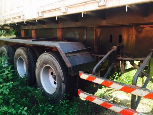 ขายหางเทรเลอร์ หางสามเพลาแท้ สามมิตร