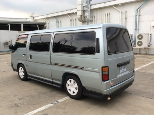 ขายรถตู้นิสสัน เออแวนปี90 เครื่อง 1JZ หัวฉีด ติดก๊ส LPG เพาเวอร์ กระจกไฟฟ้า ภายในลายไม้ แอร์หน้า-หลัง เบาะหลังสามแถว รถขับดี นั่งสบาย พร้อมใช้ครับ