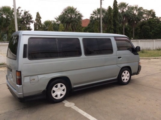 ขายรถตู้นิสสัน เออแวนปี90 เครื่อง 1JZ หัวฉีด ติดก๊ส LPG เพาเวอร์ กระจกไฟฟ้า ภายในลายไม้ แอร์หน้า-หลัง เบาะหลังสามแถว รถขับดี นั่งสบาย พร้อมใช้ครับ