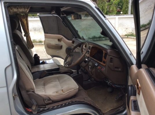 ขายรถตู้นิสสัน เออแวนปี90 เครื่อง 1JZ หัวฉีด ติดก๊ส LPG เพาเวอร์ กระจกไฟฟ้า ภายในลายไม้ แอร์หน้า-หลัง เบาะหลังสามแถว รถขับดี นั่งสบาย พร้อมใช้ครับ