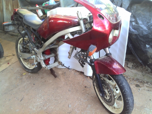 ขายซาก YAMAHA fzr 400 สภาพตามรูปมีเล่มครับ 25000 ขายซาก YAMAHA fzr 400 สภาพตามรูปมีเล่มครับ 25000