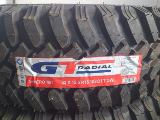 ขายยางใหม่ปี11 ขนาด33x12.5R15 จำนวน 4  เส้น