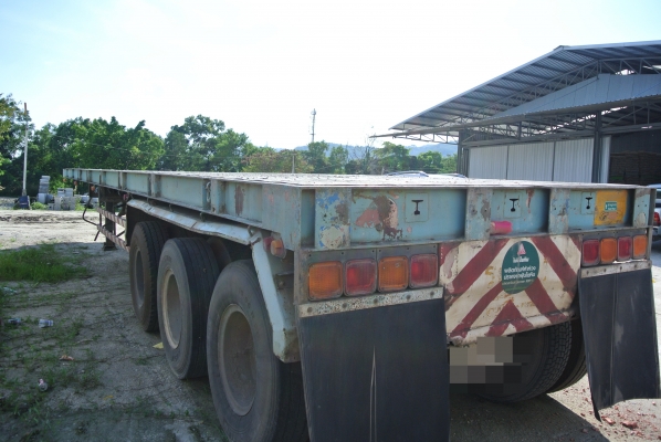 SMM หางพื้นเรียบสามเพลา