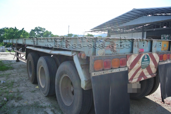 SMM หางพื้นเรียบสามเพลา