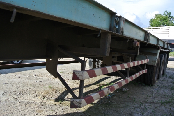 SMM หางพื้นเรียบสามเพลา