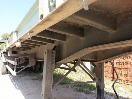 SMM หางพื้นเรียบสามเพลา