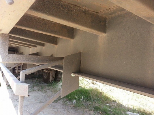 SMM หางพื้นเรียบสามเพลา