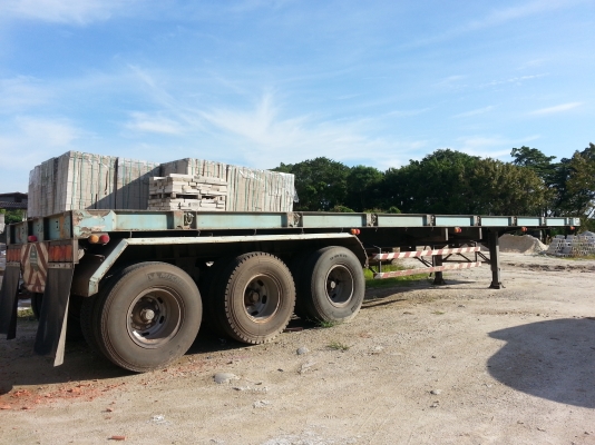 SMM หางพื้นเรียบสามเพลา