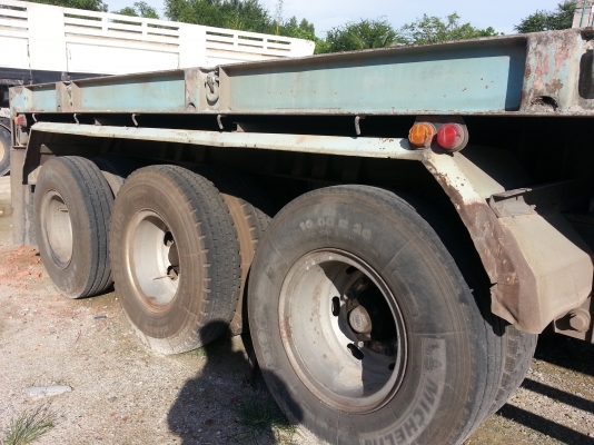 SMM หางพื้นเรียบสามเพลา