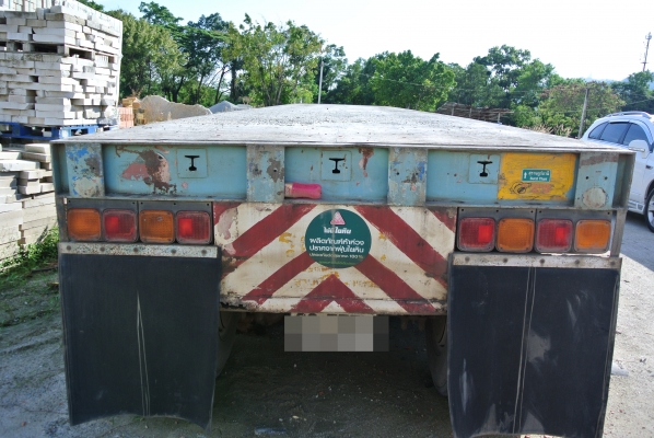 SMM หางพื้นเรียบสามเพลา