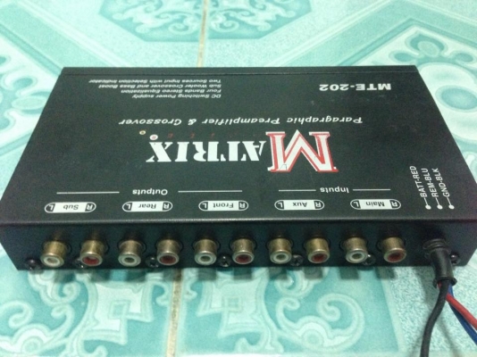 ปรีแอมป์ MATRIX มือสอง สภาพสวยเดิม แนวฟังดีมาก ขาย 1050 บาท