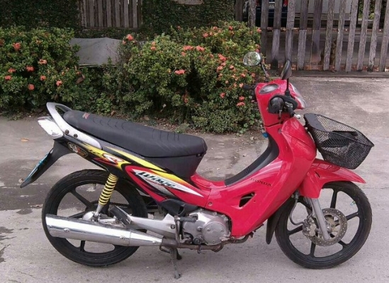 สตาร์ทมือ Honda wave 125s ล้อแมก เครื่องดี 18000