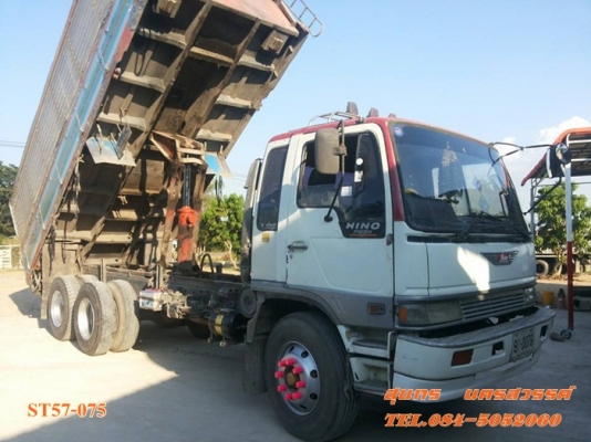 ขายด่วน รถบรรทุก 10 ล้อ HINO FM3H 195 แรง / 2 เพลา ดั้มเกษตร สภาพเดิมๆสวย มือเดียว  ราคาสุดคุ้ม