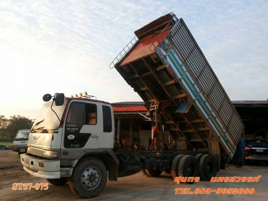 ขายด่วน รถบรรทุก 10 ล้อ HINO FM3H 195 แรง / 2 เพลา ดั้มเกษตร สภาพเดิมๆสวย มือเดียว  ราคาสุดคุ้ม