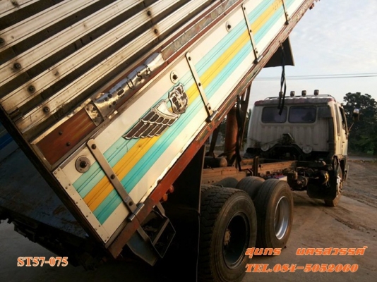 ขายด่วน รถบรรทุก 10 ล้อ HINO FM3H 195 แรง / 2 เพลา ดั้มเกษตร สภาพเดิมๆสวย มือเดียว  ราคาสุดคุ้ม