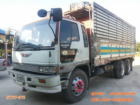 ขายด่วน รถบรรทุก 10 ล้อ HINO FM3H 195 แรง / 2 เพลา ดั้มเกษตร สภาพเดิมๆสวย มือเดียว  ราคาสุดคุ้ม