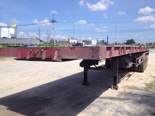 ขายหางพื้นเรียบ 40'3เพลา ขายหางพื้นเรียบ 40'3เพลา