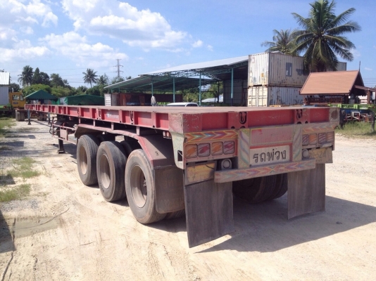 ขายหางพื้นเรียบ 40'3เพลา ขายหางพื้นเรียบ 40'3เพลา