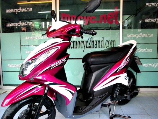 MIO 125 i MX รุ่นท๊อป ล้อแมกซ์  สีชมพู รถเดือน ตุลาคม ปี 56 ไมล์ 5 พันโล  แถม 2 รายการ 27900