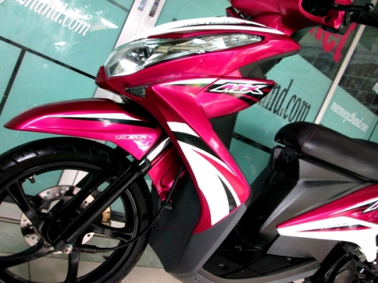 MIO 125 i MX รุ่นท๊อป ล้อแมกซ์  สีชมพู รถเดือน ตุลาคม ปี 56 ไมล์ 5 พันโล  แถม 2 รายการ 27900