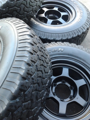 TE37 + BF All 265/70/16 สภาพดี พร้อมใช้งาน 1ชุด