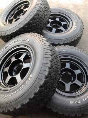 TE37 + BF All 265/70/16 สภาพดี พร้อมใช้งาน 1ชุด