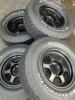 TE37 + BF All 265/70/16 สภาพดี พร้อมใช้งาน 1ชุด