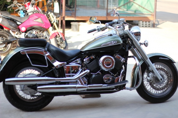 <เอิร์ท พิดโลก> ขาย yamaha Dragstar Classic ปี02 ทะเบียนแท้ สมอ