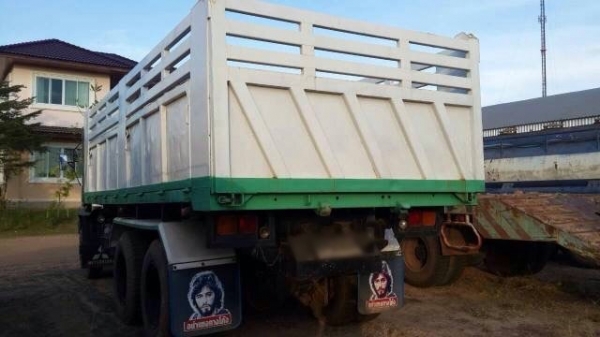 ขายรถบรรทุกสิบล้อดัมพ์ MITSUBISHI MA เครื่อง 6D16 - 195 แรง 10 เกียร์ เบรคใหญ่ กระบะดัมพ์