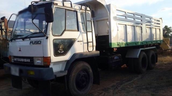 ขายรถบรรทุกสิบล้อดัมพ์ MITSUBISHI MA เครื่อง 6D16 - 195 แรง 10 เกียร์ เบรคใหญ่ กระบะดัมพ์