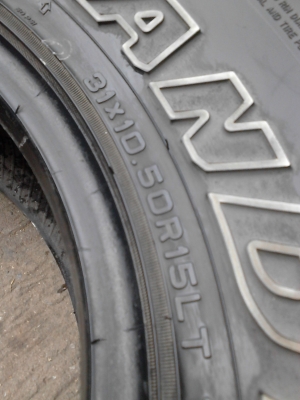 31X10.50R15 DUNLOP GRANDTREK AT3  ชุด 4 เส้น TEL.081-427-3941