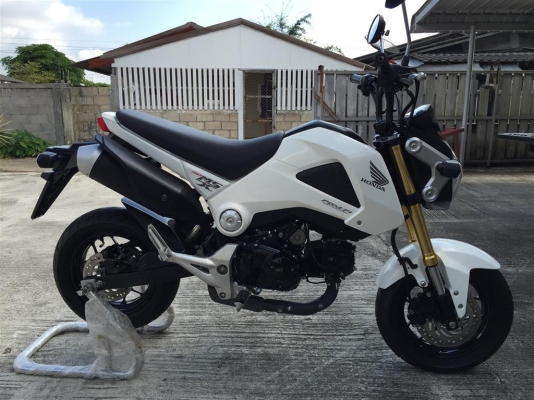 ขายMSX 125 สีขาว ราคา55,x00 ขายMSX 125 สีขาว ราคา55,x00