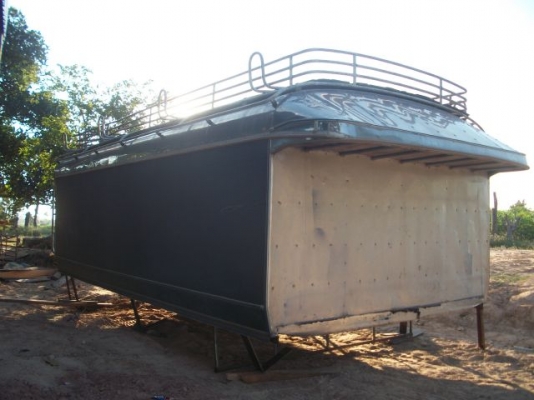 ขายหลังคาแสตนเลส+เสริมข้างไว้เก็บของหรืออุปกรณ์ ครบชุด สภาพสวยพร้อมใช้ ราคาถูก