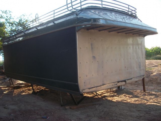 ขายหลังคาแสตนเลส+เสริมข้างไว้เก็บของหรืออุปกรณ์ ครบชุด สภาพสวยพร้อมใช้ ราคาถูก