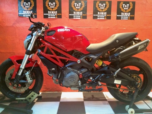 T&amp;T BIKE RAMA2 ขายราคาเพียง 289000฿DUCATI M795 ปี2012 รถ0เซอร์วิสเรียบร้อย วิ่งมา20000โล กุญแจแท้2ดอกคู่มือครบ