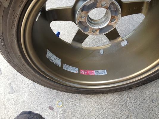 ขายล้อ te 37 พร้อมยาง 195 /50/15